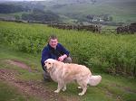 Charlie and Eric on the fells